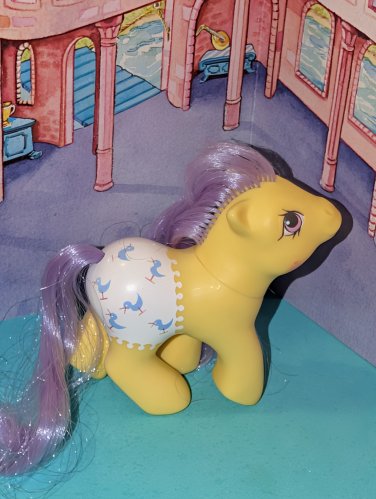 Vintage G1 My Little Pony MLP - Splashes - Fancy Pants FP
