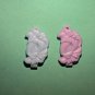 Vintage G1 My Little Pony MLP-  Barrettes - Lily - Perfume Puff - PP