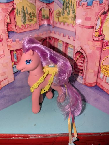 Vintage G2 My Little Pony MLP - Morning Glory W/ backpack accessories