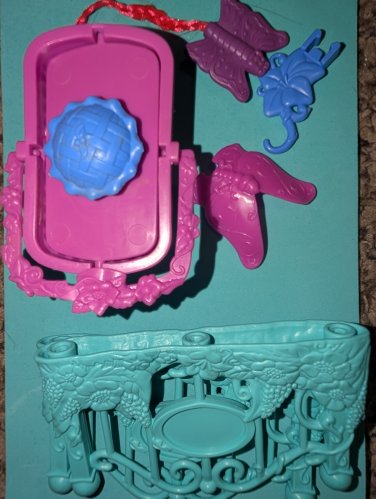 Vintage G2 My Little Pony MLP - Garden Case Accessories