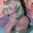 MLP My Little pony Vintage G1 - SeaShell - Sitting Seated Earth