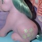 MLP My Little pony Vintage G1 - SeaShell - Sitting Seated Earth