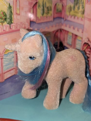 Vintage G1 My Little Pony - Buttons - So Soft (SS) - Unicorn