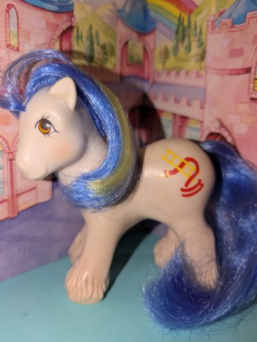 Vintage G1 My Little Pony MLP - Chief - Big Brother - Daddy - Clydesdale