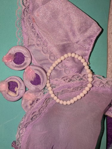 Vintage G1 My Little Pony MLP - ponywear - Sweetness n Lace - outfit only