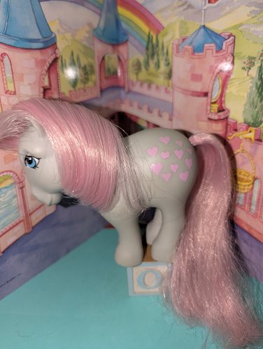 Vintage G 1 My Little Pony MLP - collector's Pose - Snuzzle - FF - FLAT FOOT