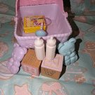 Vintage G 1 My Little Pony MLP - NBT CRADDLE / BED / BASSINET pink / Purple Newborn Vintage G 1 My Little Pony MLP - NBT CRADDLE / BED / BASSINET pink / Purple Newborn