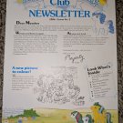 G1 My Little Pony - MLP - Merch - Club Newsletter - 1986 no 2