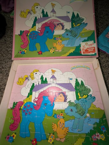 G1 My Little Pony - MLP - Merch - Puzzle - Bowtie Ducksoup