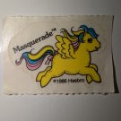MLP My Little pony Vintage G1 - Sticker - Masquerade