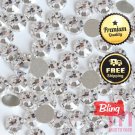 1440pcs Crystal Clear Flatback Rhinestone 3D No Hotfix Nail Art Manicure Gems