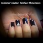 1440pcs Crystal Clear Flatback Rhinestone 3D No Hotfix Nail Art Manicure Gems
