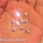 1440pcs Mix Clear Crystal AB Flatback Rhinestone 3D No Hotfix Nail Art Manicure