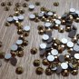 1440pcs Gold Aurum Rhinestone Flatback No Hotfix Nail Art Crystal manicure DIY