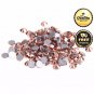 1440pc Rose Gold Rhinestone 3D Nail Decorations Flat Back Non Hotfix Nail Art