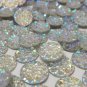 100pcs Crystal AB Colors Round Sew On Rhinestones Flatback Resin 14mm 12mm 16mm