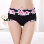Plus Size Women Underwear Panties Seamless Sexy Briefs Floral Print S XL XXL 4XL