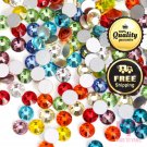 1000pcs Mix Colors Crystal Rhinestone No Hotfix Glue On Nail Art Manicure DIY