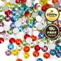1000pcs Mix Colors Crystal Rhinestone No Hotfix Glue On Nail Art Manicure DIY
