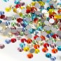 1000pcs Mix Colors Crystal Rhinestone No Hotfix Glue On Nail Art Manicure DIY