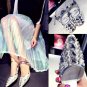 100pcs Round Rivoli Clear Crystal AB Sew On Glass Rhinestone Dress 10mm 12mm