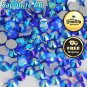 1440pcs Sapphire AB Crystal Rhinestone Flatback No Hotfix Nail Art Manicure DIY