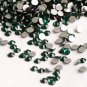 1440pc Emerald Green Nail Art Rhinestones Flatback Non HotFix Rhinestone Crystal