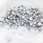 1440pc Mine Silver Rhinestone 3D Nail Decorations Flat Back Non Hotfix Nail Art