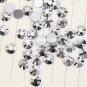 1440pc Mine Silver Rhinestone 3D Nail Decorations Flat Back Non Hotfix Nail Art