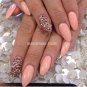 1440pc Mine Silver Rhinestone 3D Nail Decorations Flat Back Non Hotfix Nail Art
