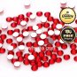 1440pc Siam Red Rhinestone 3D Nail Decorations Flat Back Non Hotfix Nail Art