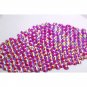 1440pc Light Siam AB Rhinestone 3D Nail Decorations Flat Back No Hotfix Nail Art