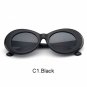 Kurt Cobain Eyewear Clout goggles Retro Vintage Oval Round Sunglass Shade unisex