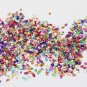 50g Mix colours Acrylic Mini Rhinestone Glitter Beads Nail Art Pixie Crystal 3D