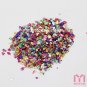50g Mix colours Acrylic Mini Rhinestone Glitter Beads Nail Art Pixie Crystal 3D