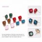 eManco Stud Opal Crystal women's earrings set mix statement geometric minimalist