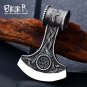 Thor Hammer Mjolnir Viking Amulet Hammer Scandinavian Pendant Norse necklace Men