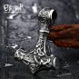 Thor Hammer Mjolnir Viking Amulet Hammer Scandinavian Pendant Norse necklace Men