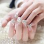 1440pcs Jonquil AB Flatback Rhinestone 3D No Hotfix Nail Art Manicure Gems