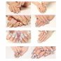 1440pcs Jonquil AB Flatback Rhinestone 3D No Hotfix Nail Art Manicure Gems