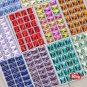 48pcs All Colours Rectangle Shape Sew On Glass Rhinestones Flatback Crystal
