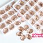 Oval Shape Sew On Glass Rhinestone Flatback Crystal Sewing Dress Garments