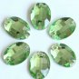 Oval Shape Sew On Glass Rhinestone Flatback Crystal Sewing Dress Garments