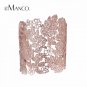 eManco Vintage Cuff Adjsutable Lace Plants Skeleton Bracelets & Bangle Women