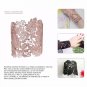 eManco Vintage Cuff Adjsutable Lace Plants Skeleton Bracelets & Bangle Women