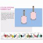 eManco Crystal AB Rhinestone Drop Earrings women Minimalist Geometric Create