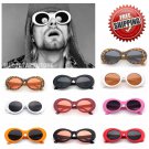 Kurt Cobain Nirvana Sunglasses Clout goggles Retro Vintage Oval Shape Shades