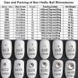 1440pcs Clear Crystal AB Flatback Rhinestone 3D No Hotfix Nail Art Manicure pedi