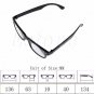 2 x Black Frame Plastic Reading Glasses presbyopic glass Eyewear Readers Light