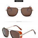 Tony Stark Ironman Eyewear Retro Shade Sunglass Men Vintage Iron man Aviator C1